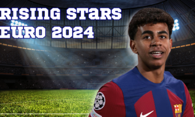 Photomontage featuring Lamine Yamal, a promising player to watch in Euro 2024