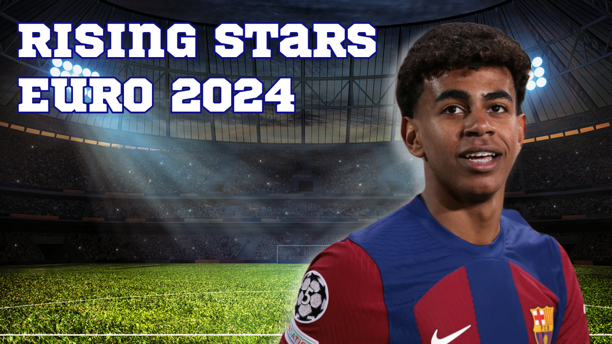 Photomontage featuring Lamine Yamal, a promising player to watch in Euro 2024